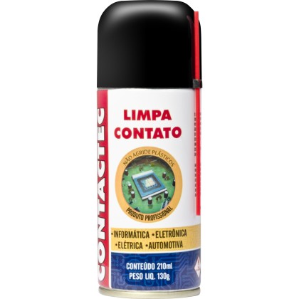 LIMPA CONTATO SPRAY CONTACTEC - IMPLASTEC - 210ML